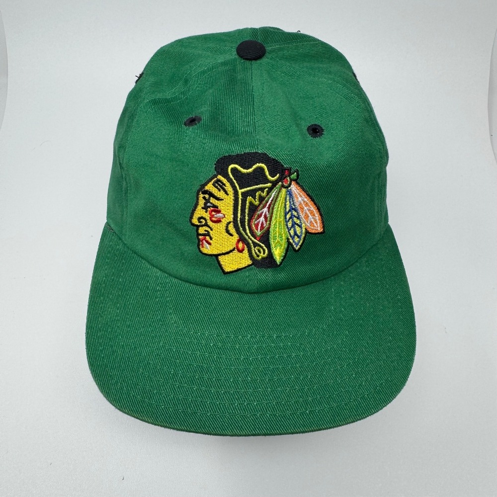 Chicago Blackhawks Miller‎ Lite St Patricks Day Green Snapback Hat Kick10 Mens